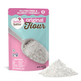 Better Batter Original Blend Multipurpose Certified Gluten-Free Flour, Top 9 Allergen Free, Cup for Cup Baking Alternative to Ordinary Flour 1LB Pouch