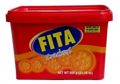 Fita Crackers in Plastic Tub 600g (2 Pack)