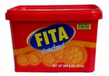 Fita Crackers in Plastic Tub 600g (2 Pack)