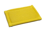 Microfiber Dish and Kitchen Scrubbing Sponge - 4.25"x6.25" - Dish Sponge Replacement, Scratch-Free Scouring Pad, Laundry and Dishwasher Safe (6, Grey