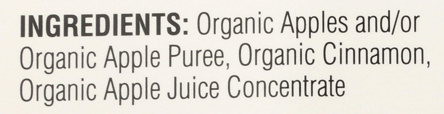 Wacky Apple, Applesauce Cinnamon Apple Organic, 4 Ounce, 4 Pack