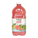 Sunberry Farms Guava Nectar, 64 fl oz Bottle | Exotic Tropical Juice Drink | Non-GMO, No High Fructose Corn Syrup | Refreshing Guava Beverage