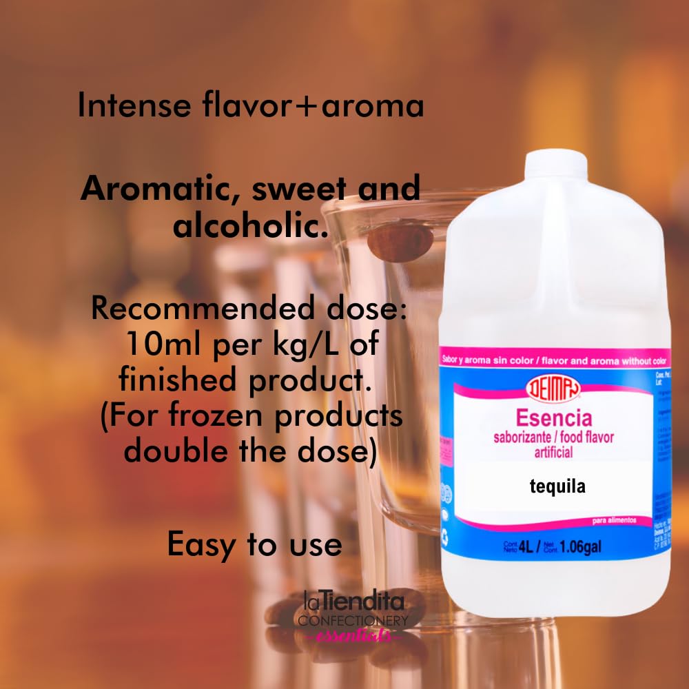 Deiman Artificial Food Flavoring Tequila Essence(1.06 gal)