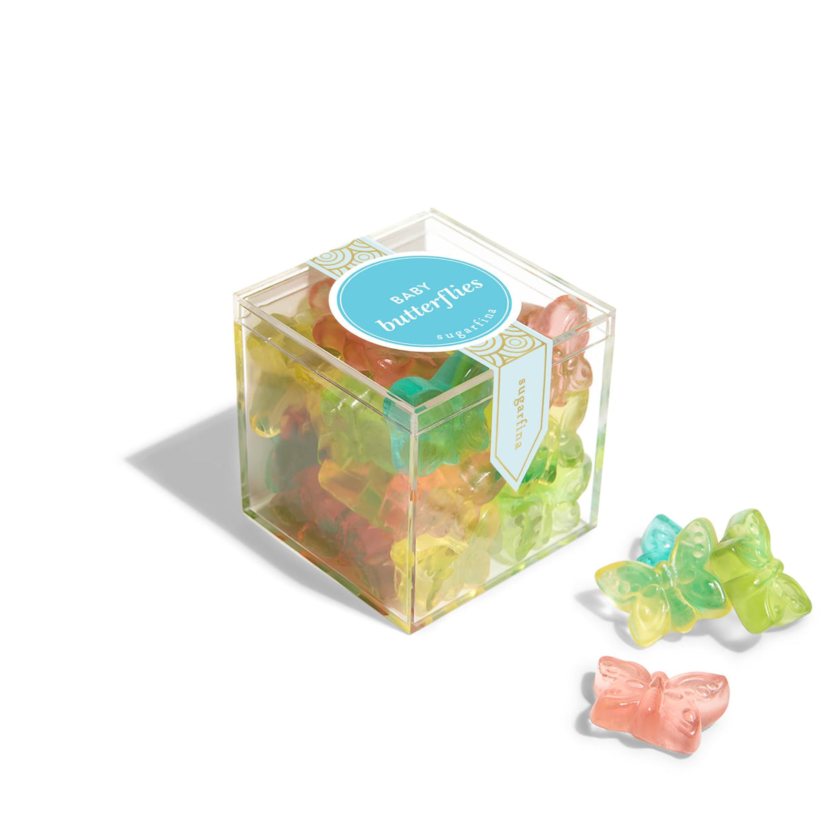Sugarfina Baby Butterflies Small Candy Cube, Gummies, 4.2 oz, 3 Count