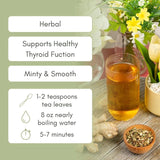 Organic Thyroid Health Tea - 2 oz Bag (approx. 30 servings) | Full Leaf Tea Company
