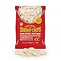 Korean Food O!Snack Garlic Butter Shrimp Chips, Crispy Shrimp Snack with Butter & Garlic Flavor, Extra Large 1 lb Bag, Family Size, Great for Sharing