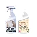 NOYATECH Couch Cleaner and Stain Remover Spray - Professional Strength, Multi-Surface Fabric and Upholstery Cleaner - Pet-Safe, Non-Toxic