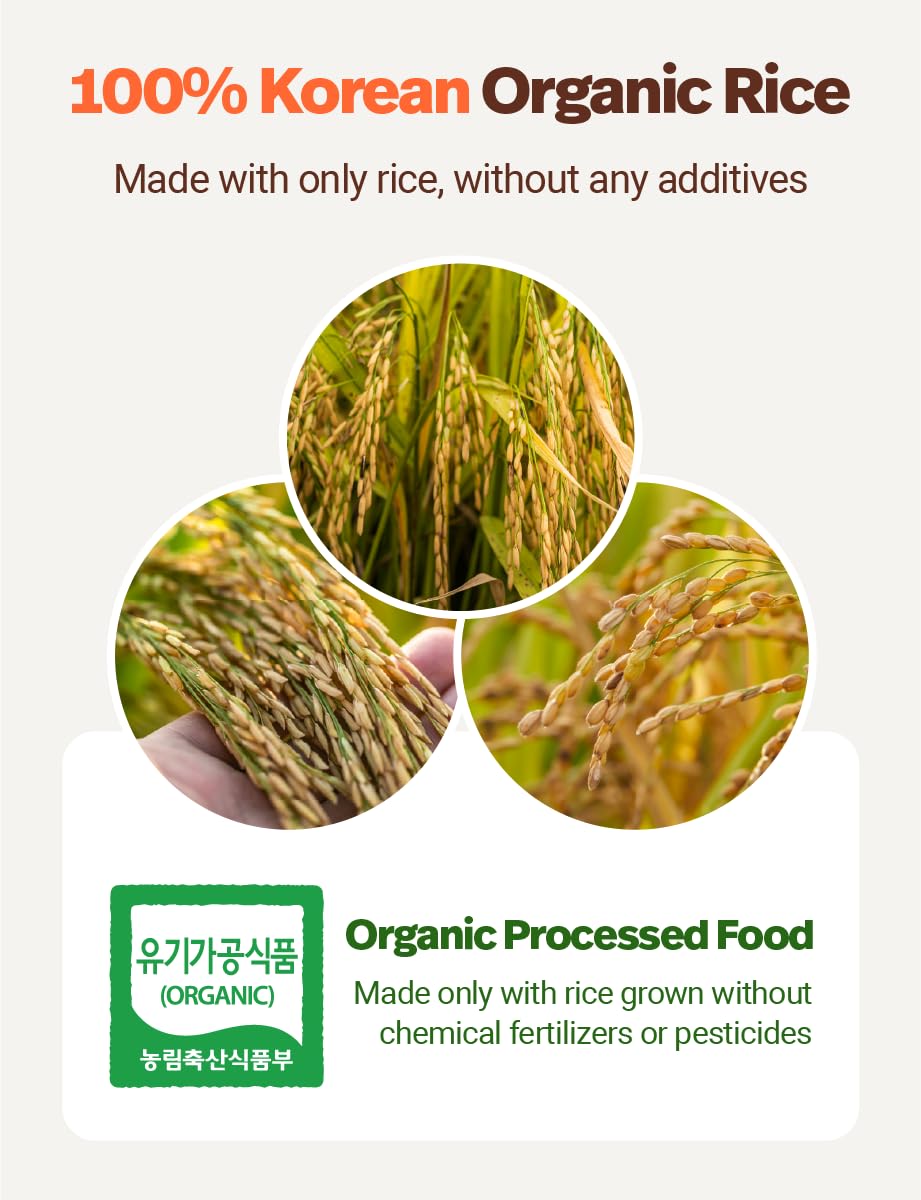 Korean 100% Pure Organic Rice Flour 350g/12.3oz - ??? ??? Baking, Cake, Rice Gruel