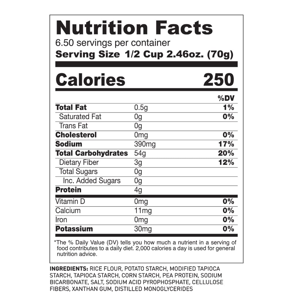 Extra White Gold All Purpose Flour, Wheat Flour Substitute, Vegan, Multi-Purpose blend, Certified Gluten Free, Certified Free of Top Allergens 15.9 oz
