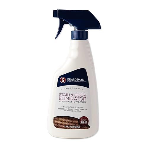 Guardsman 462600 Stain & Odor Eliminator for Fabric Removes Stains, Grease, Red Wine, Pet Stains,16 Oz Spray