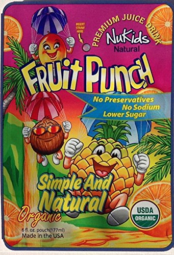NuKids Assorted Organic Juice Drink 24 Pack