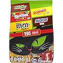 M&M's, Snickers & More Mini and Fun Size Halloween Candy, Assorted Chocolate Candy Variety Pack, 195 Ct Bulk Bag