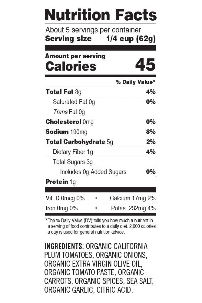 Heirloom Tomato Pizza Sauce Sauce by Sonoma Gourmet | Made With Fresh Organic Tomatoes & Sweet Basil | Vegan & Gluten Free | No Sugar Added | 12 oz
