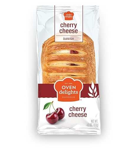 Cherry Cheese Croissant - Bakery fresh - Breakfast Pastries - Individually Wrapped Croissants - Real Pastry - Perfectly Cooked - Taste Simply Fresher