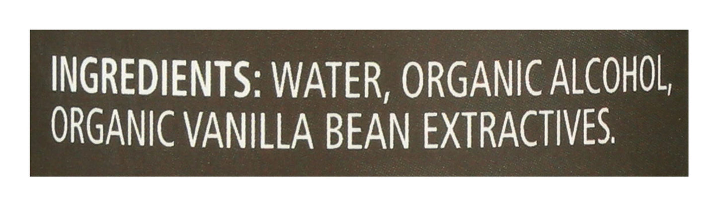 Frontier Co-op Organic Pure Vanilla Extract, 4 fl oz - For Coffee, Syrups, and Baking