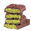 Dubai Chocolate Bar Kit,Mildly Bitter But Not Greasy, Movie Theater Candy,Nutty Fruity Dubai Chocolate,Enhanced Sandwich Texture