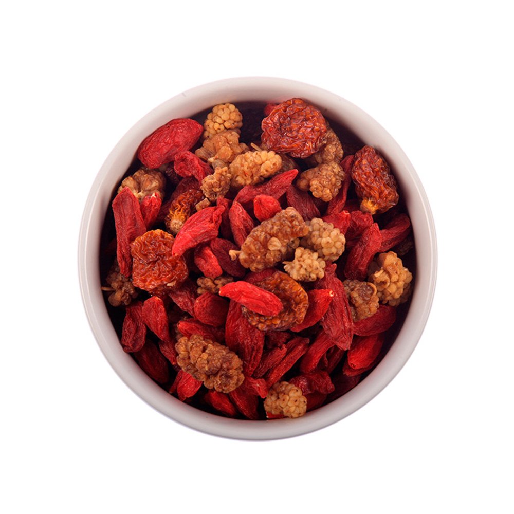 Navitas Naturals Organic Raw Trail Mix (Goji-Mulberry-Goldenberry), 8 Ounce Pouch, 8 Servings.