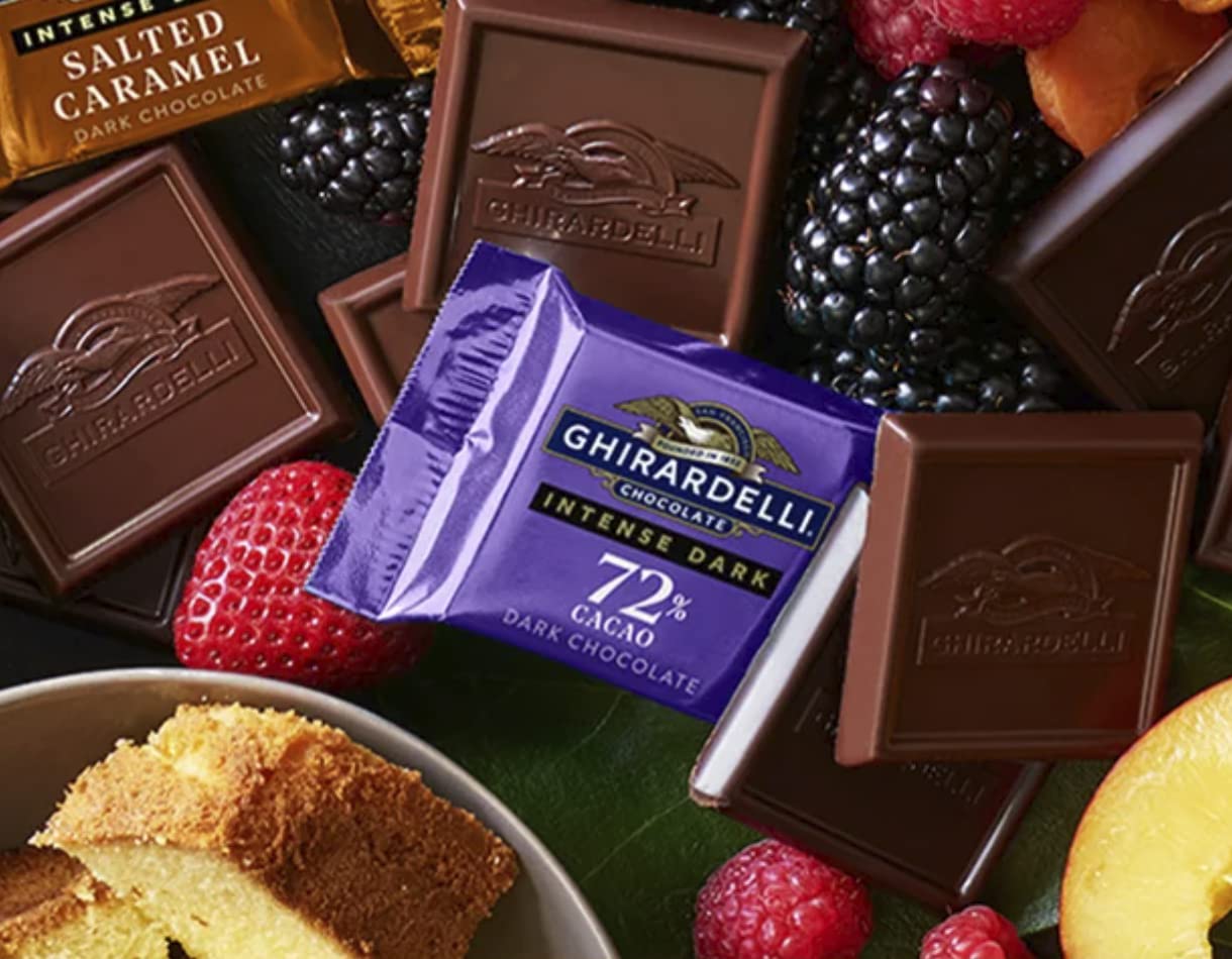 Ghirardelli chocolate 72%(Pack of 2)