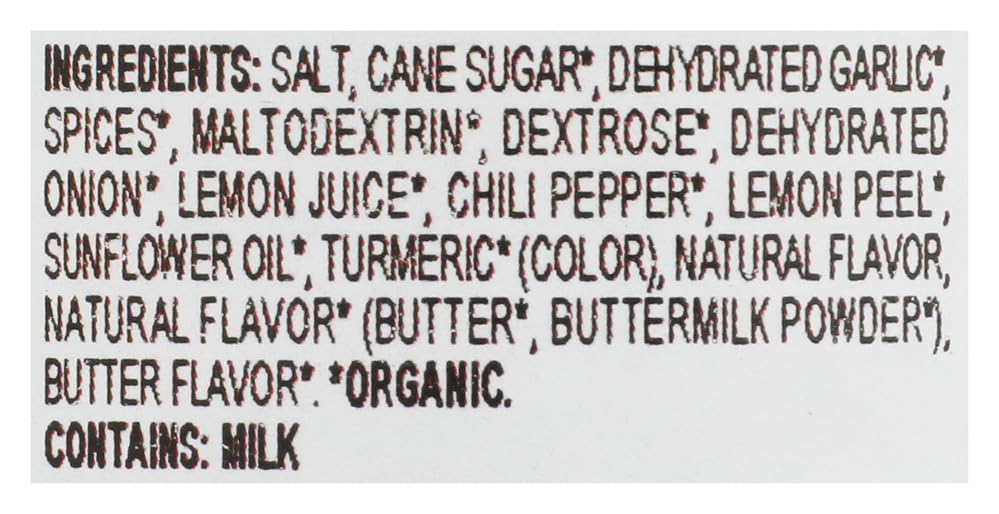 Kinder's Organic Buttery Garlic and Herb Seasoning, 5.3 Oz, Butter, Garlic, Herb & Lemon Blend, USDA Certified Organic, MSG Free, Great on Beef