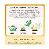 Tadin Tea Chamomile With Anise 24 Bags - Te De Manzanilla Con Anis