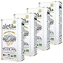 Aleta Farms Olive Oil Extra Virgin, USDA Organic, Single Estate PDO Polyphenol Rich Olive Oil, Cold Pressed, Global Gold Awards, Kosher, 33.8 Fl oz