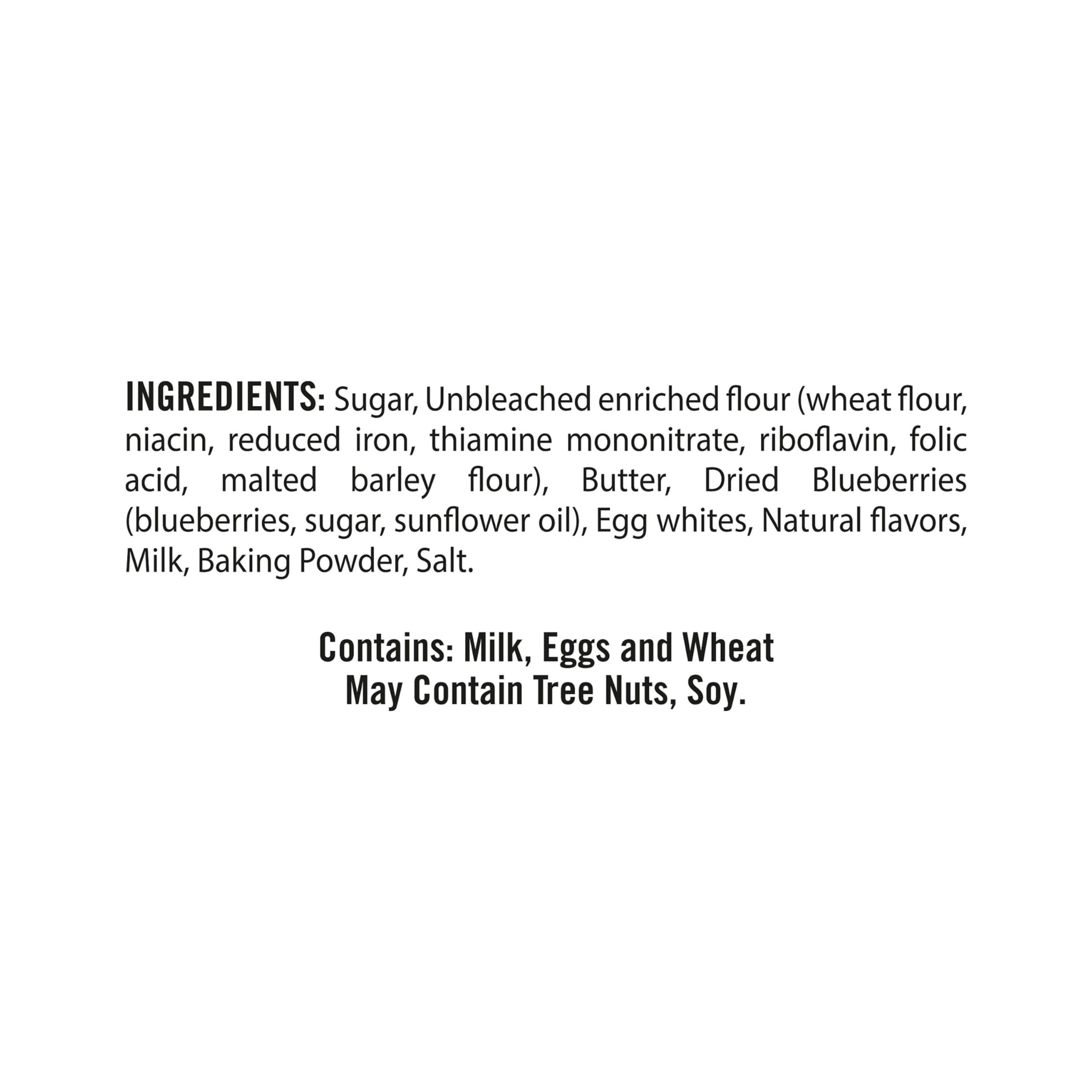 Tate's Bake Shop Blueberry Crisp Cookies, Limited Edition, 4-7 oz Bags