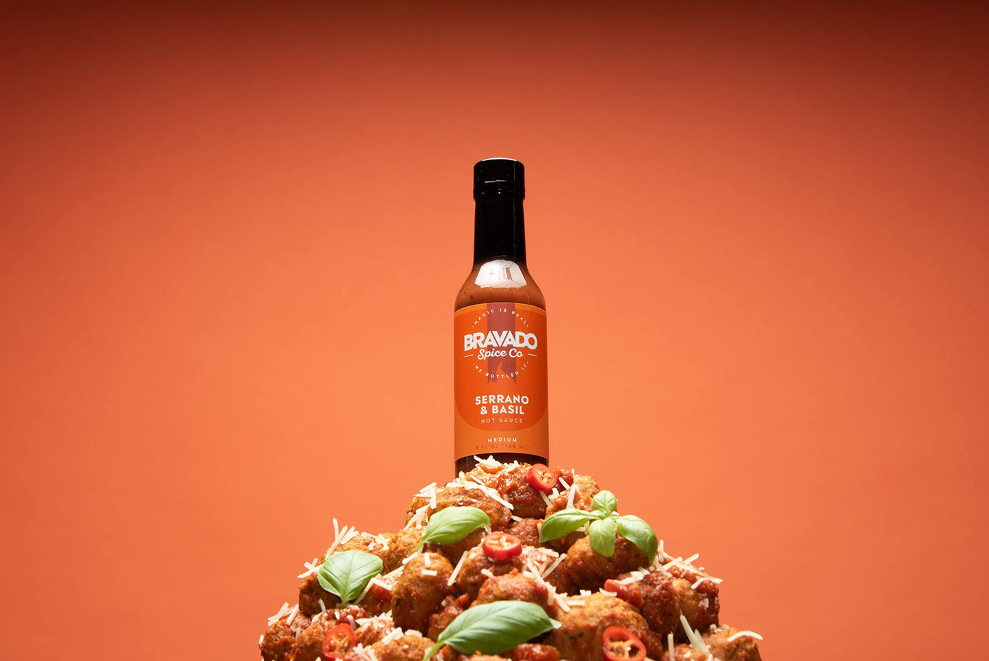 Four Pack Bundle By Bravado Spice FEATURED ON HOT ONES Gluten Free, Vegan, Low Carb, Paleo Hot Sauce All Natural 5 oz Hot Sauce Bottle Award Winning