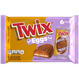 TWIX Eggs Milk Chocolate Caramel Candy Bars Easter Basket Stuffers, 6 Ct Pack