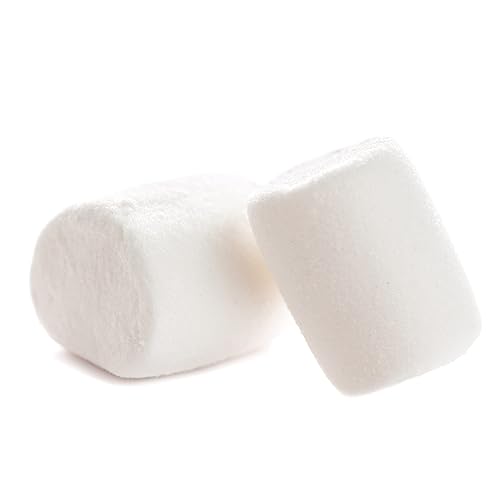 Individually Wrapped Marshmallows | 24 x 2 sets = 48 units | 1" cylinder shape | Great for gatherings, camping, fire pits, birthday parties, corporate