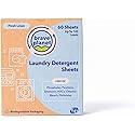 Brave Planet Laundry Detergent Sheets - Eco-Friendly, Fresh Linen Scent - Soap Removes Dirt, Stains & Odors - Hypoallergenic, Cruelty-Free, Vegan