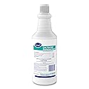 Diversey Crew Neutral Non-Acid Bowl & Bathroom Disinfectant, 32 oz Squeeze Bottle, 12/CT