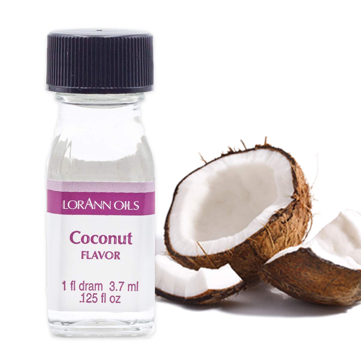 LorAnn Coconut SS Flavor, 1 dram bottle (.0125 fl oz - 3.7ml - 1 teaspoon)