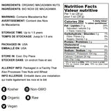 Food to Live Organic Whole Macadamia Nuts, 8 Ounces - Non-GMO, Raw, Shelled, Unsalted, Kosher, Vegan, Bulk. Keto Snack. Buttery Flavor. Good Source