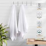 Nabob Wipers White Terry Rags 2lb Bulk Towel Rag Multipurpose 12x12 Inches 100% Cotton Ring Spun Cleaning Solution for Body Shops, Garages