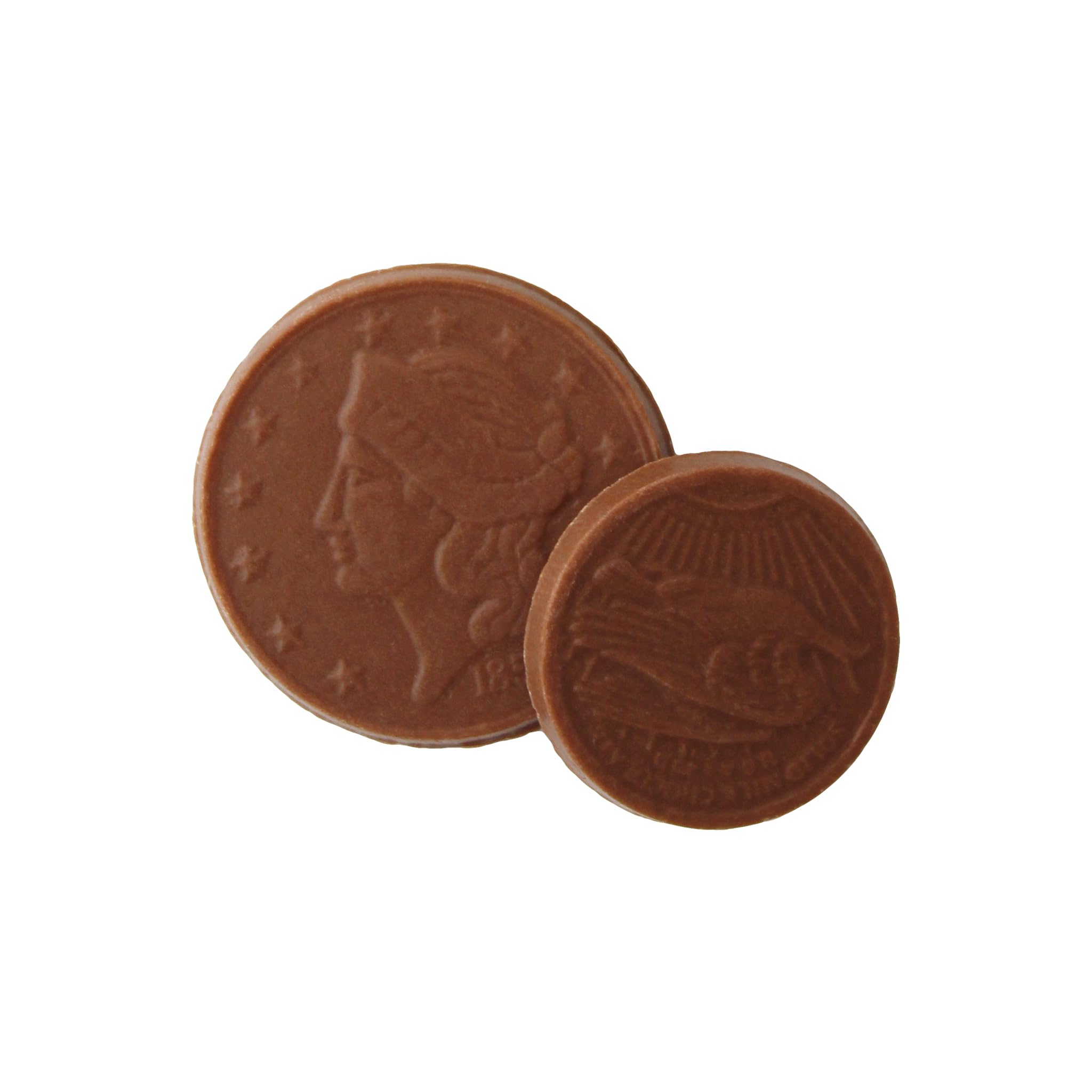 Vermont Nut Free Chocolates Milk Chocolate Coin Chest (2-Pack - 12 coins per pack), Nut-free, Egg-free, Kosher