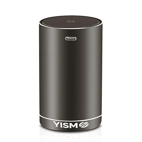 Yismo Clean Air Freshener and Odor Eliminator With Scent Cartridge, Small Electric Fragrance Diffuser, Removes Pet, Smoke and Other Odors, Smart-Touch