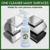 Acrylic & Plastic Cleaner Spray for Non-Porous Surfaces & Tanning Beds, Ready to Use Streak-Free Cleaner for Plexiglass, Glass, Mirrors, Chrome