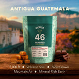COFFEE 46 HUNDRED® Antigua Guatemala Ground Coffee - Fresh Roasted in Origin Specialty Grade Single Origin Arabica - Medium Roast Gourmet Ground