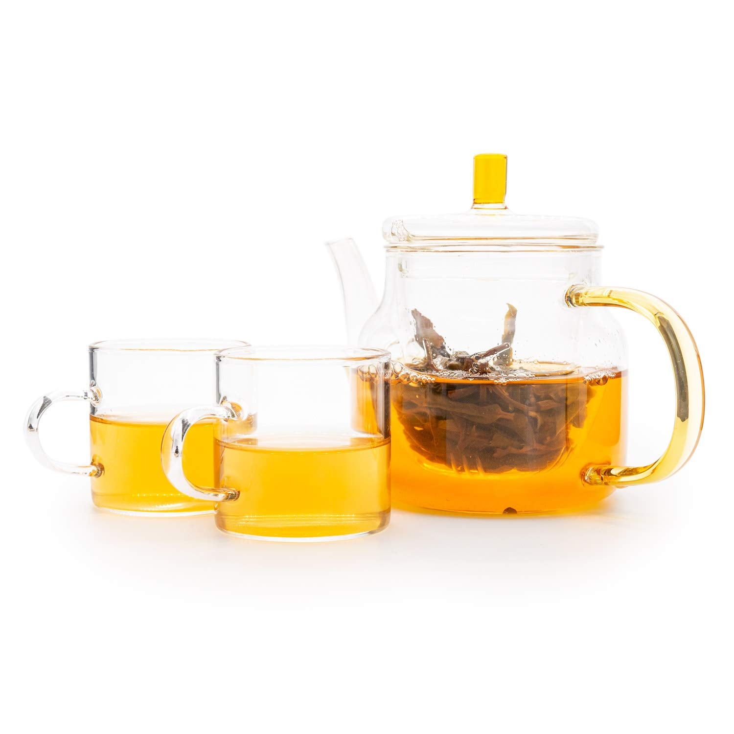 Oriarm Purple Buds Raw Pu Erh Tea Loose Leaf - Yunnan Menghai Purple Puerh - 250g Natural Sun-Dried Puer Tea Leaves for Aging