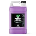 3D SiO2 Ceramic Glass Cleaner 1 Gallon - Hydrophobic Car Glass Cleaner with Rain Repellency - Optical-Grade Clarity, Streak-Free Shine & Ceramic