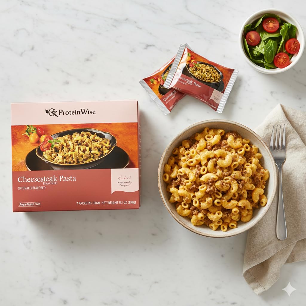 ProteinWise - Cheesesteak Pasta - 7/Box