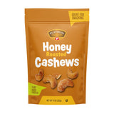 Platinum - Honey Roasted Cashews 11 oz Resealable Pouch | Flavored Cashew Nuts | Sweet Roasted & Tasty Gourmet Nut | Snack on the Go, Work, School |