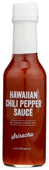 Kauai Juice Co, Sauce Hot Fermented Sriracha, 5 Fl Oz