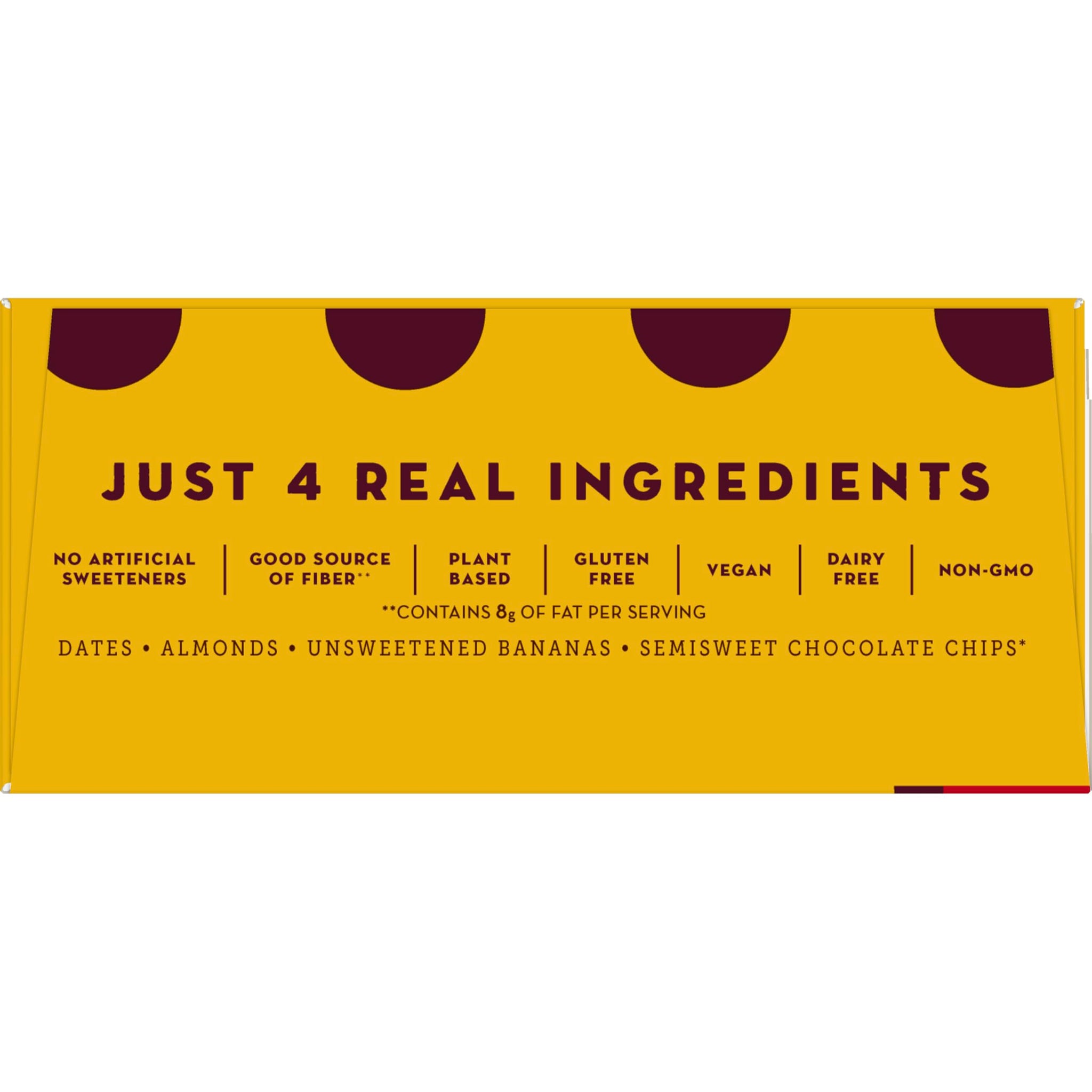Larabar Banana Chocolate Chip, Fruit and Nut Bars, Gluten Free and Vegan, 19.2 oz, 12 Ct