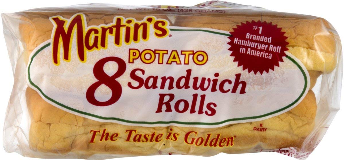 Martin's Potato Sandwich Rolls- 8pk 15 oz. Bag (4 Bags)