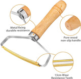 Hair Remover - lint Remover - Wooden Carpet Hair Remover - pet Hair Remover - Carpet Scraper - Clothing Care Tool