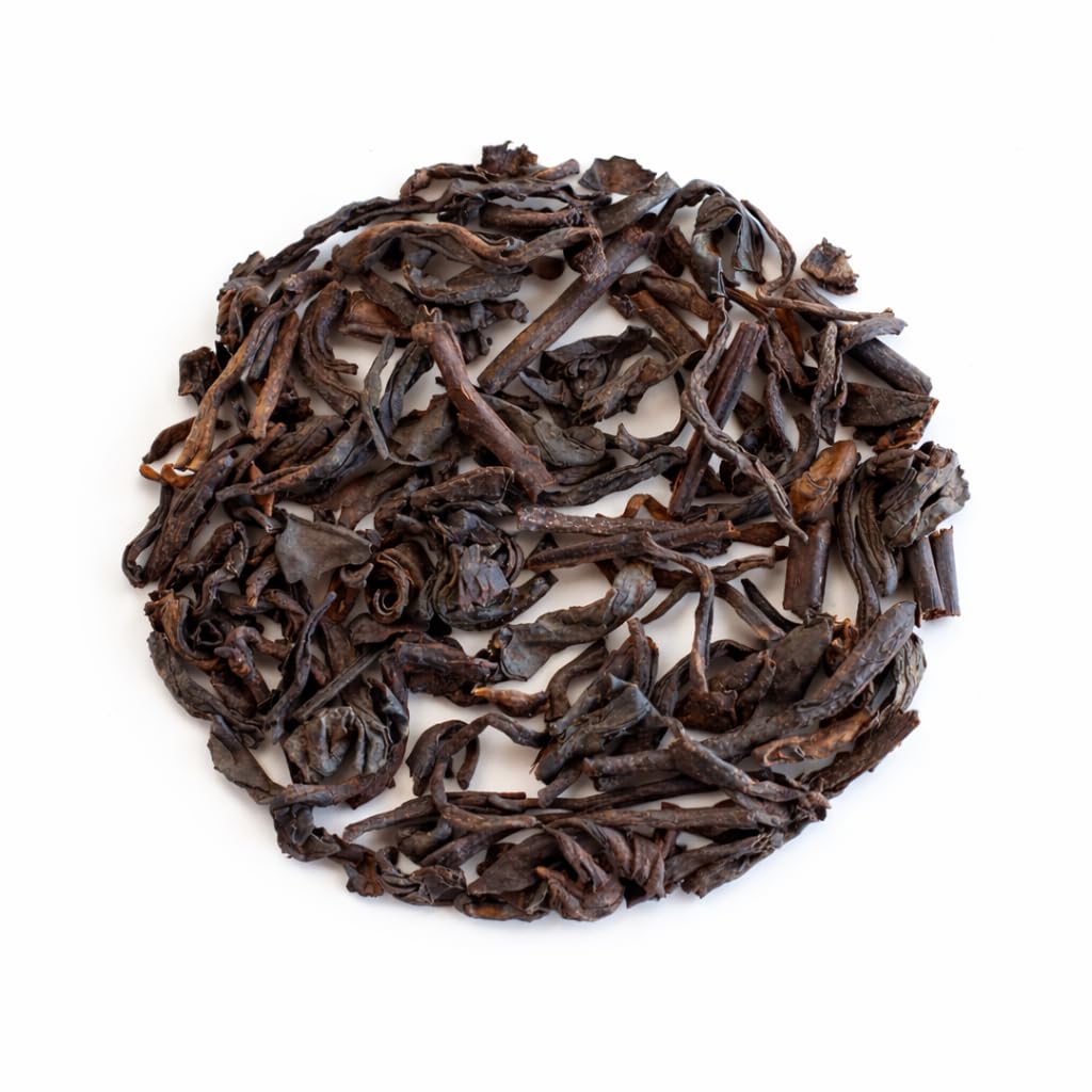 Ripe Premium Pu-Erh Tea - Aged Fermented Dark Tea Bags for Rich, Smooth Flavor | Earthy, Full-Bodied Chinese Pu’er Tea | 20 Premium Pyramid Tea Bags