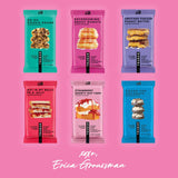 TRUBAR Vegan Protein Bars, 12 Count Founder Favorites Variety Pack, (2 Each - OOCD, DAD, SFPB, PBJ, SSGC & CoCo), Gluten Free, Plant Based, Dairy