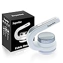 SUPERLINT Fabric Shaver and Lint Remover, Battery Operated Sweater Shaver Best Fuzz Pill Bobble Remover for Bedding, Clothing and Furniture, White