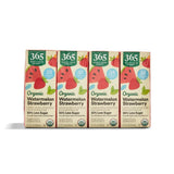 365 by Whole Foods Market, Organic Reduced Sugar Watermelon Strawberry Juice Box, 8 Pack, 6.75 Fl Oz